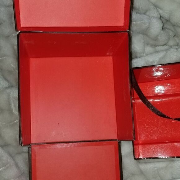 Authentic COACH brown Jewelry Watch Empty box - Picture 2 of 8